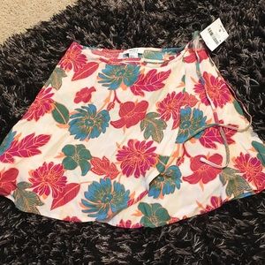 Forever 21 Floral Wrap Skirt
